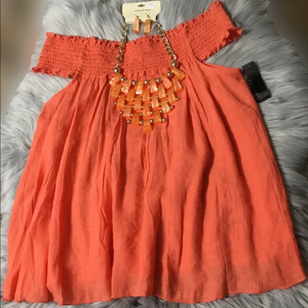 NO BOUNDARIES TANGERINE PULL ON TOP